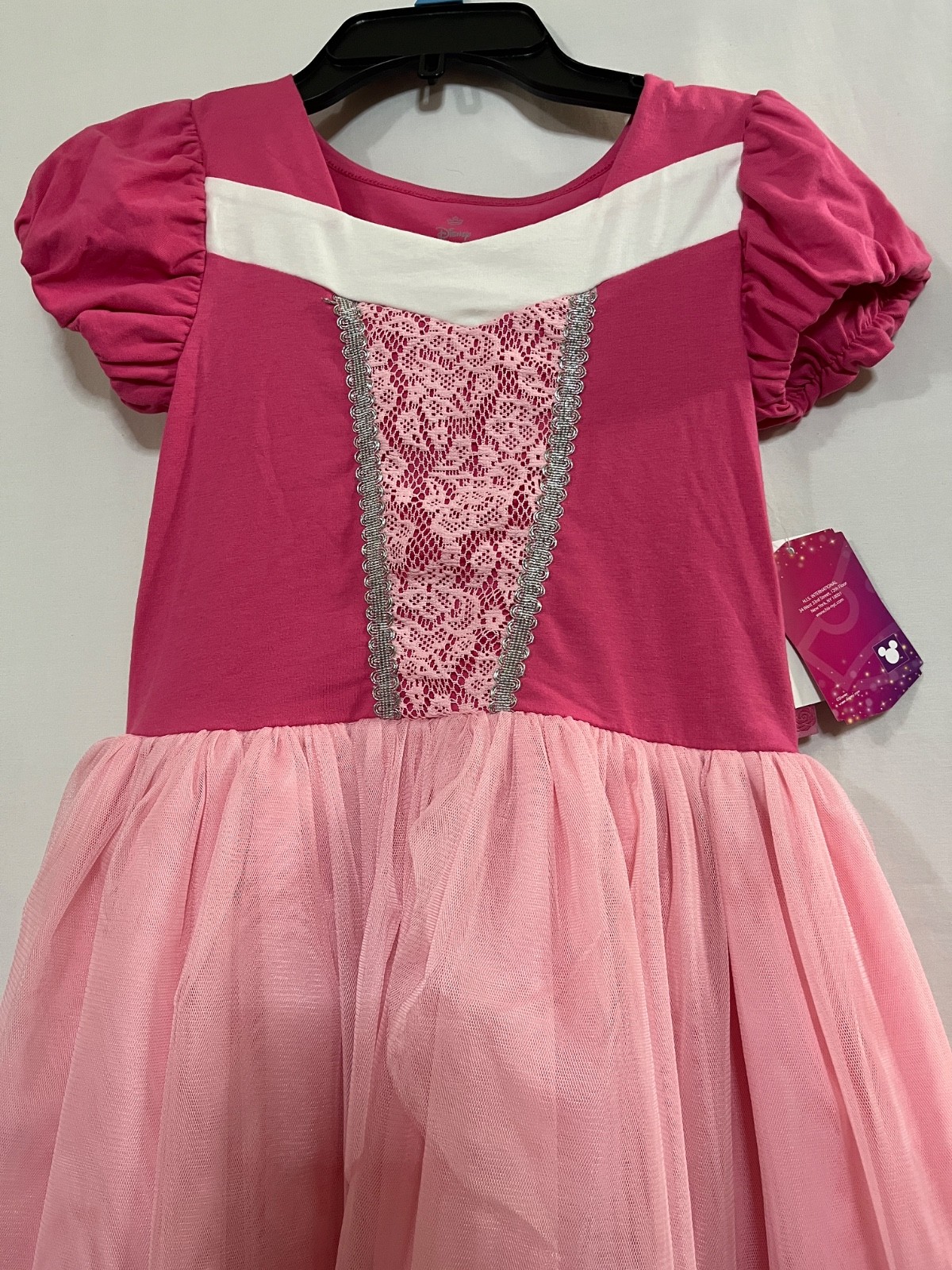 Disney Princess Aurora Sleeping Beauty Pink Tutu Tulle Dress S,M,L NWT