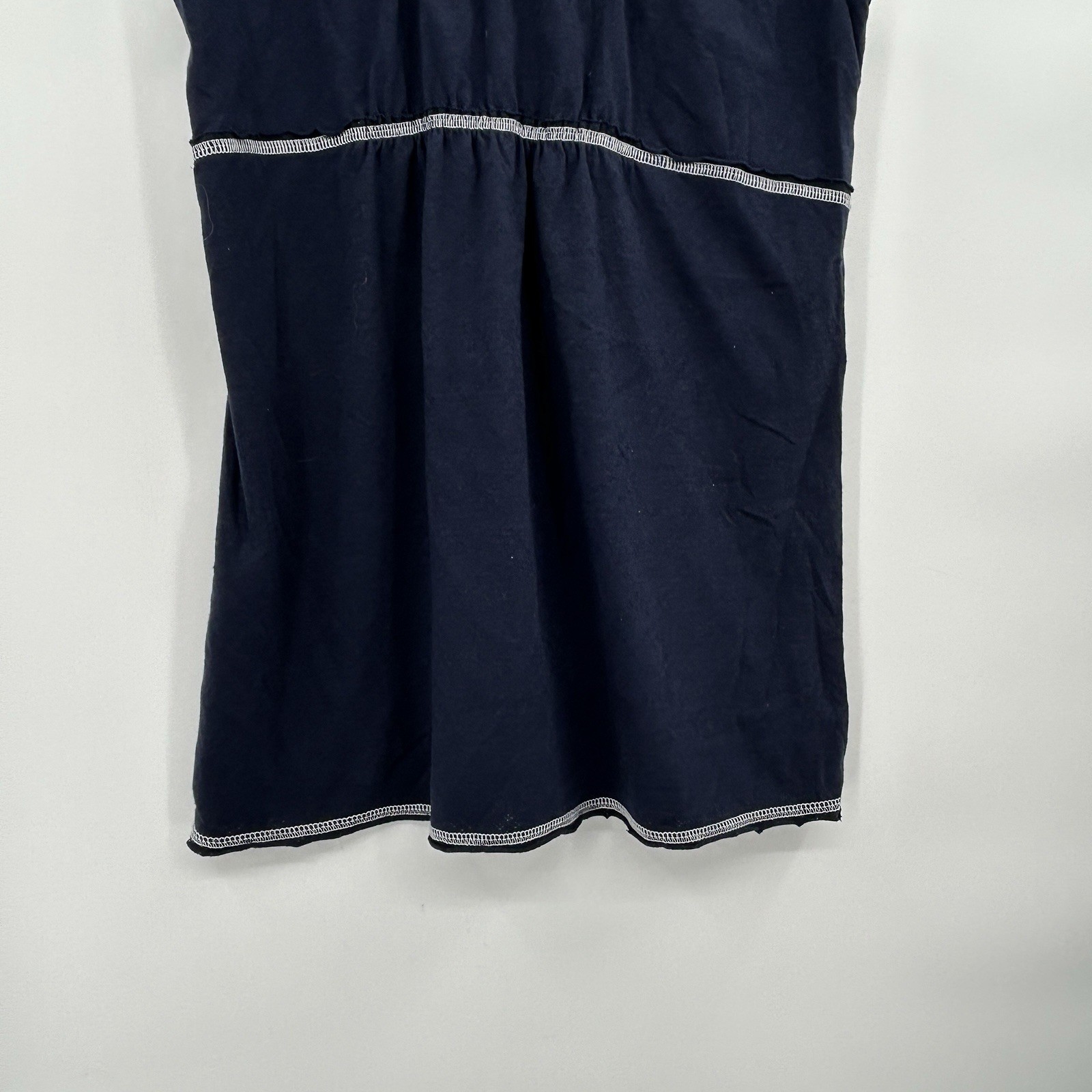 Vanity Y2K Womens Babydoll Tank Top Size XL Preppy Grunge Elena Empire Waist