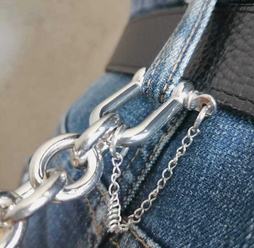 Large Link Biker Trucker Punk Keychain Wallet Large Thick Chain 18–30inch Long