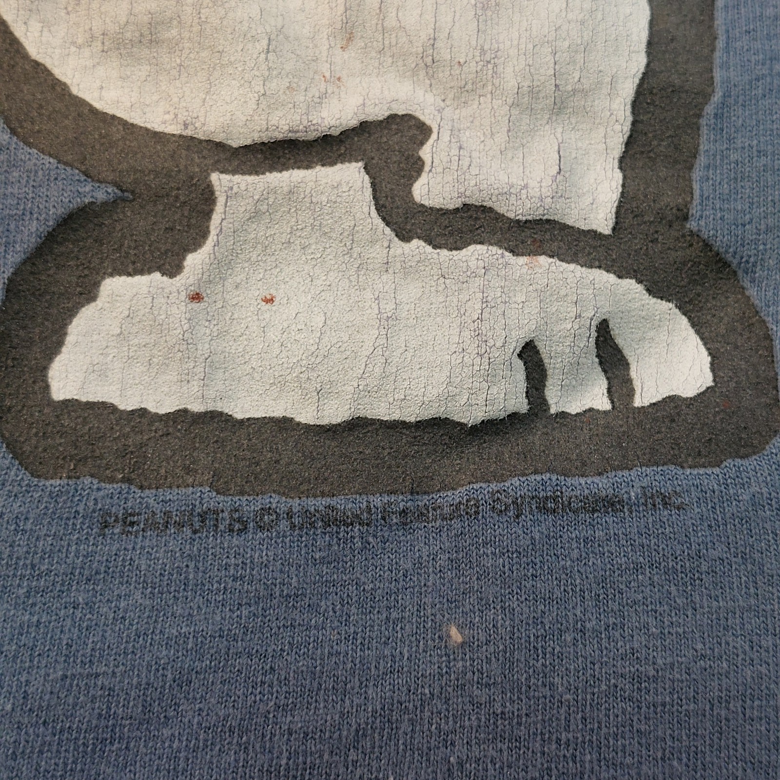 Vintage Snoopy Shirt Peanuts Joe Cool Blue Cartoon Graphic
