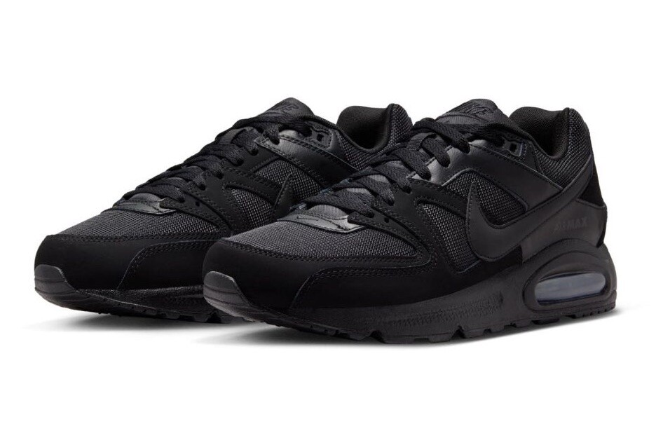 Nike Air Max Command Sneakers Mens Size US 7-14 Triple Black Casual Shoes New✅