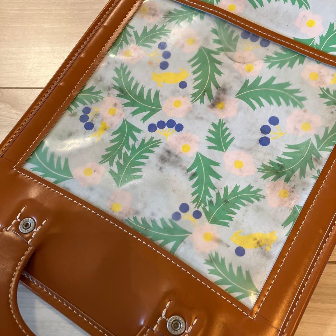Tsuchiya Kaban Premium Camel Randoseru Unisex Backpack Atelier Clarino Pouch