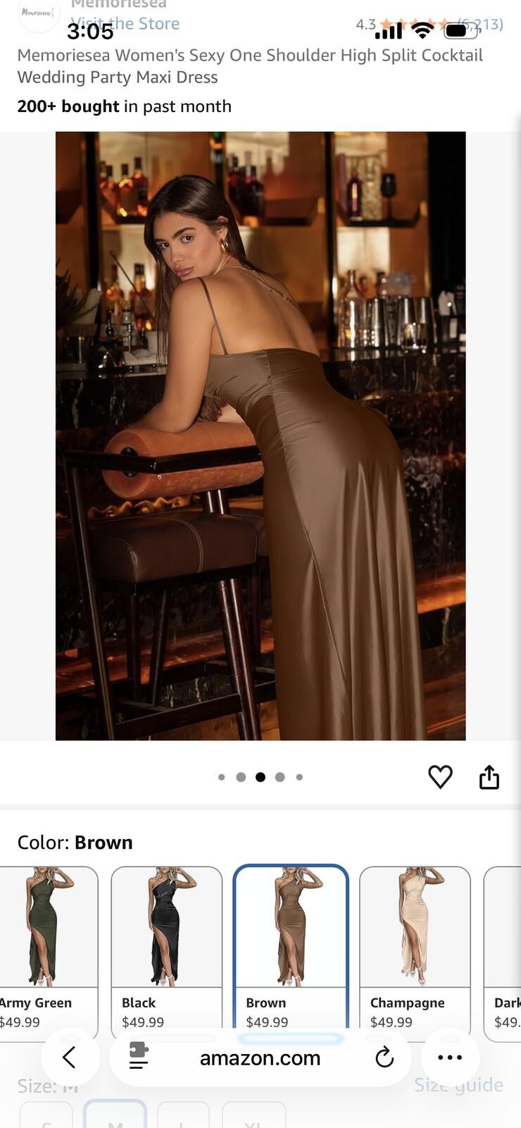 Viral OYS One Shoulder Formal Dress