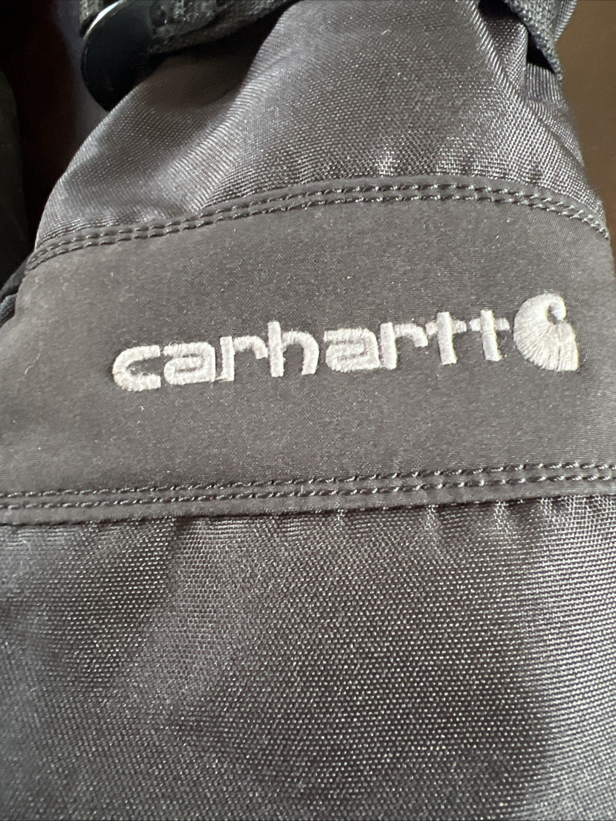 Carhartt Waterproof Insulated Lined Black Mittens XXL A616