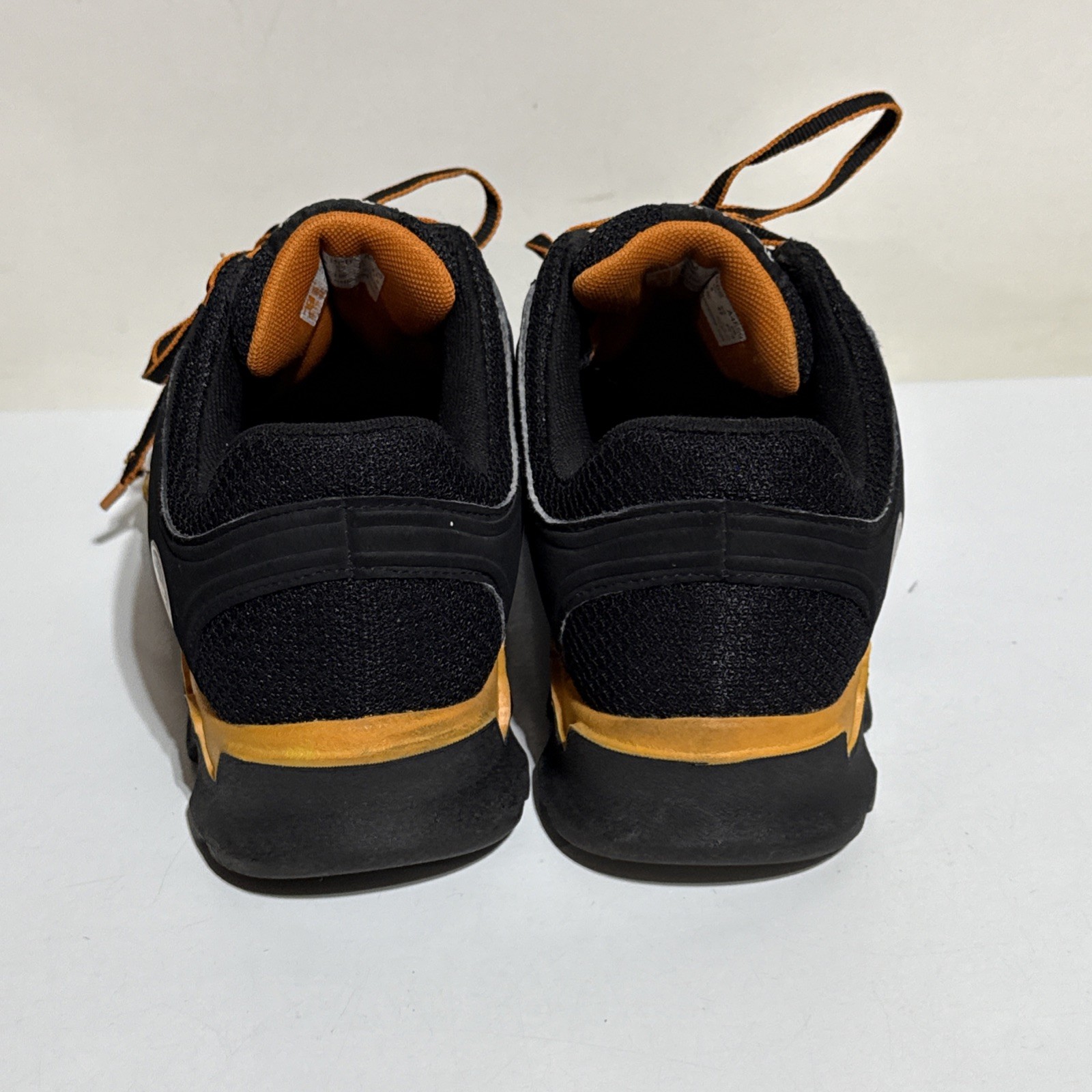 TIMBERLAND PRO Anti Fatigue Men’s 9 Work Shoes Alloy Toe A1B6S Black & Orange