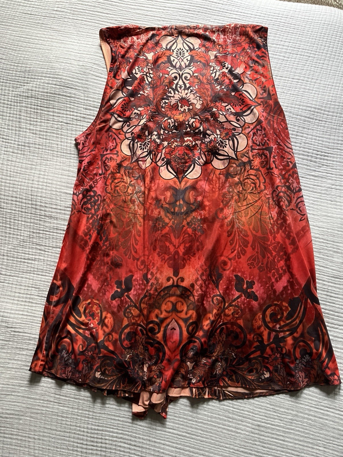 Unity World Market | XL | Tunic Top Empire Waist Boho Hippy