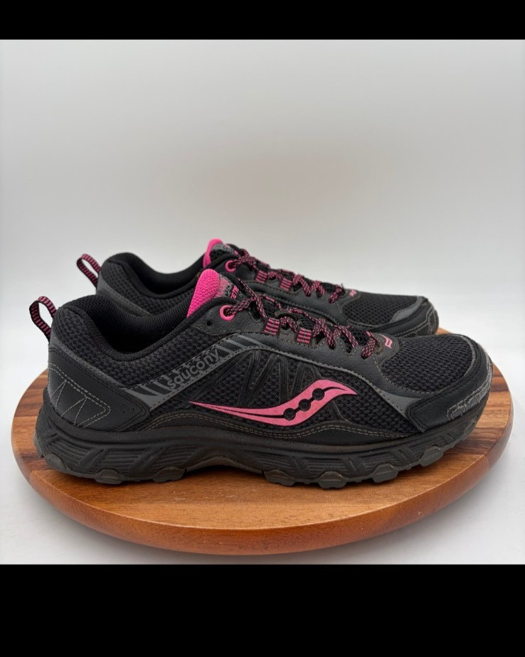 Size 11 – Saucony Grid Eclipse TR 3 Black/ Pink Women’s Running Sneakers
