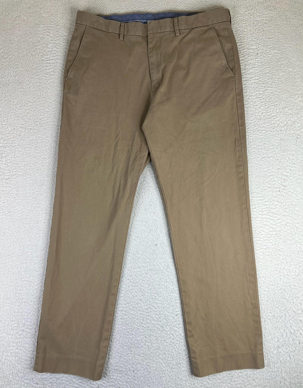 J.Crew Bowery Classic Fit Chino Pants Men’s 36×32 Beige Cotton Casual Khaki
