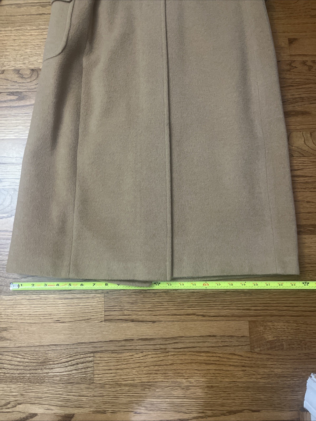 VINTAGE BROOKS BROTHERS MEN’S CAMELS HAIR DOUBLE BREASTED COAT
