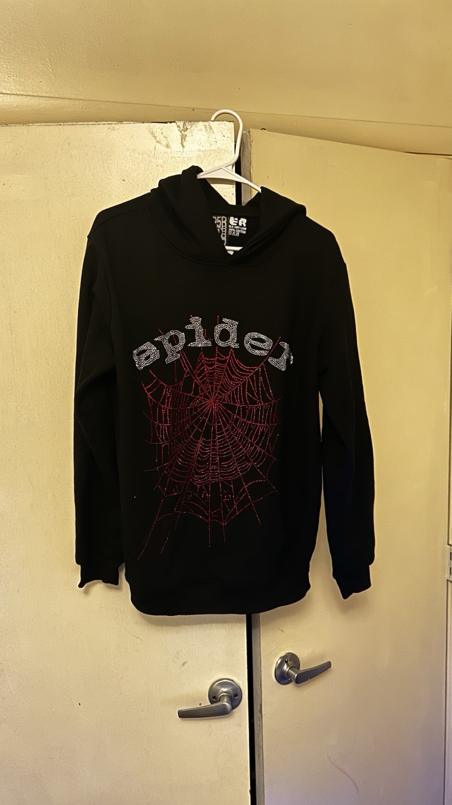 Sp5der OG Web Hoodie ‘Black’ Size – Medium