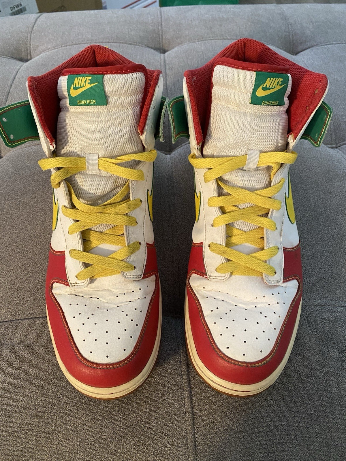 Nike Dunk High 6.0 – ‘Rasta’ – 517562-173 – Sz 12 M Rare