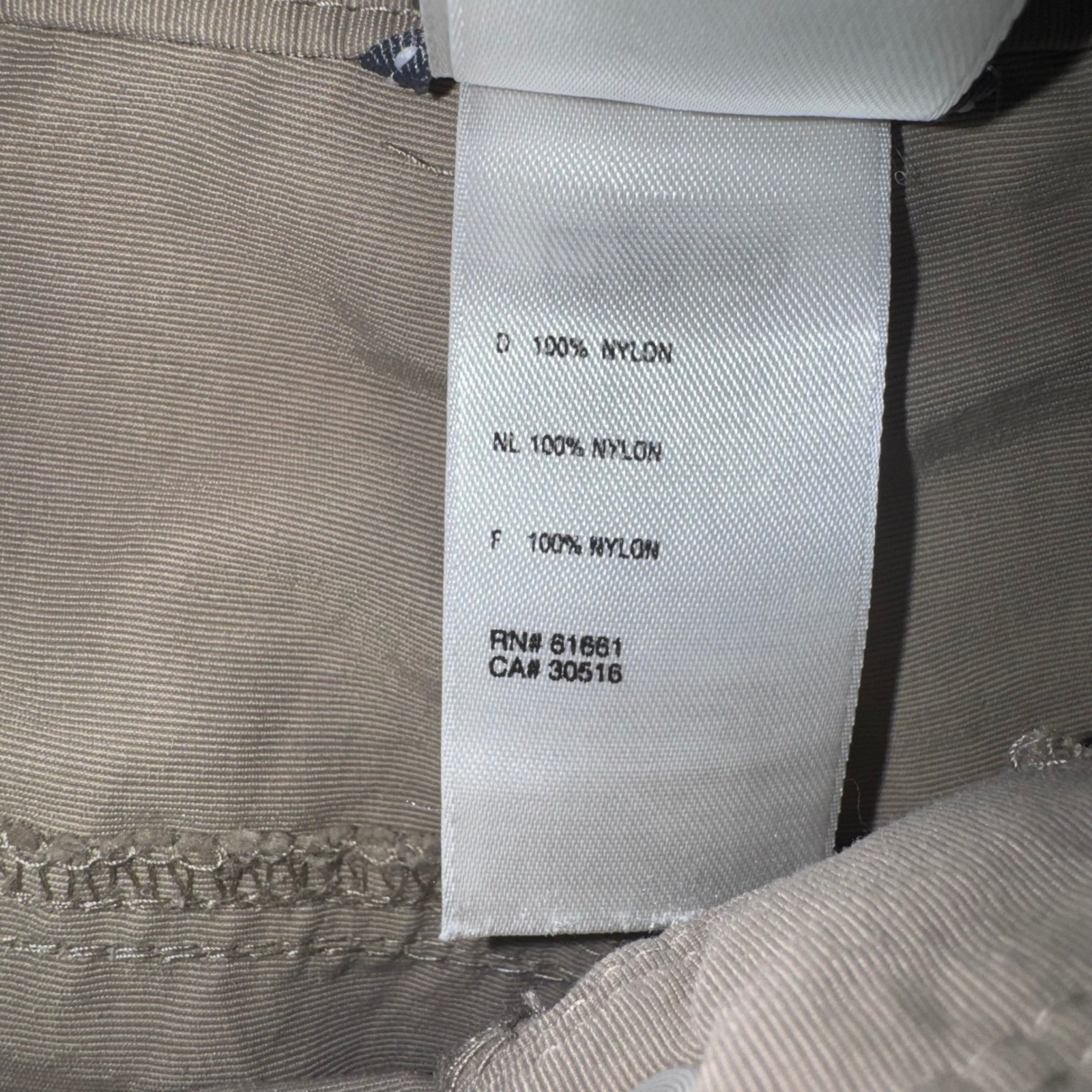 The North Face Horizon Roll-Up Pants Mens Hiking Khaki Tan 38×32 EXCELLENT