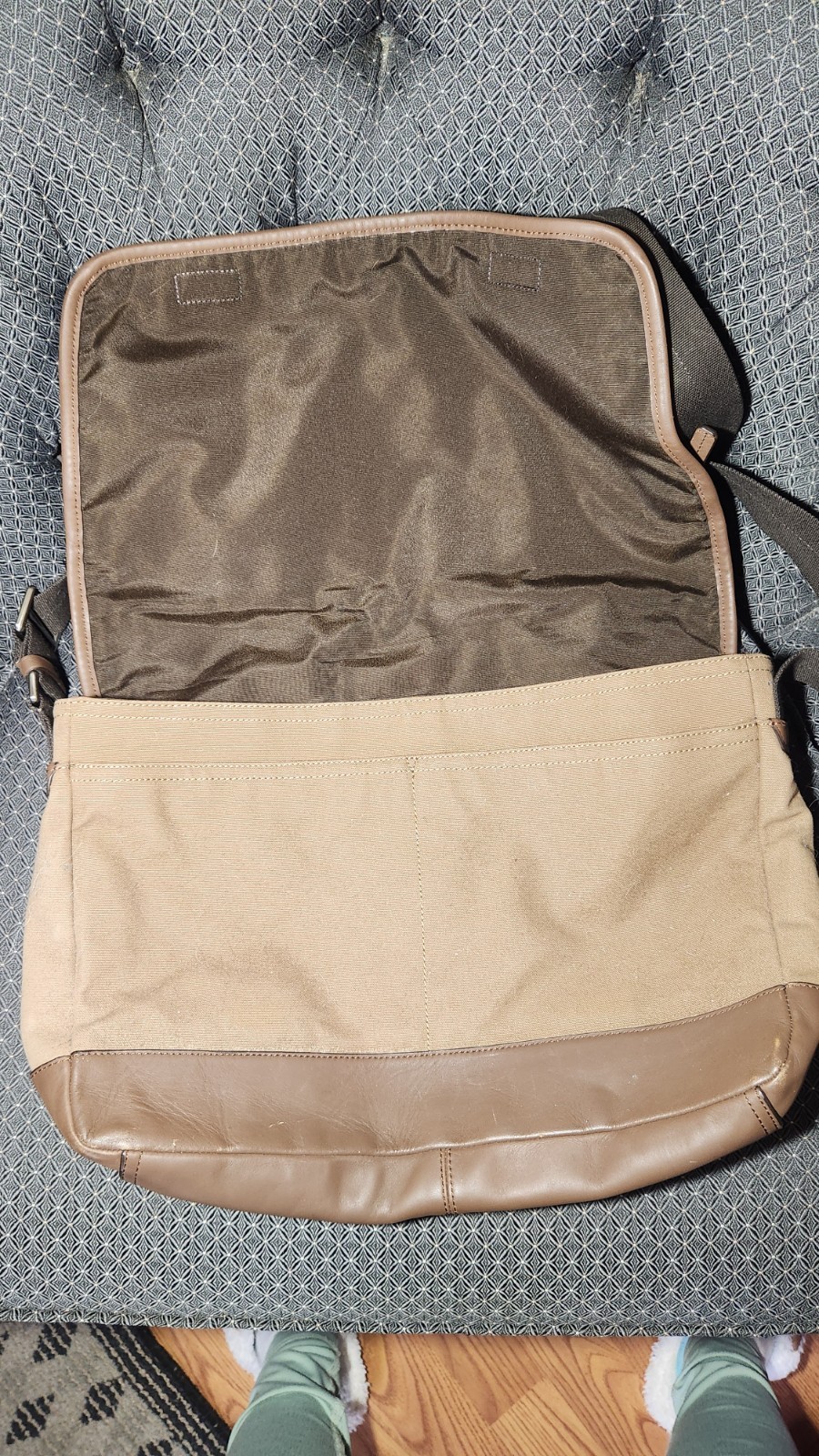 Coach Camden Canvas Messenger Bag 01359-F70829