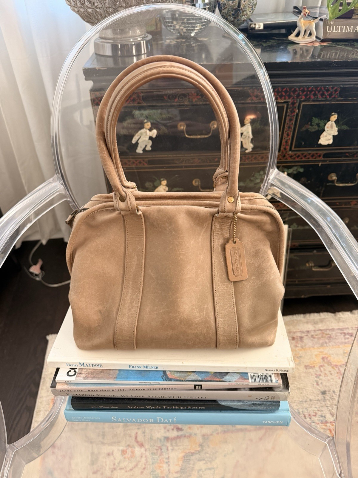 Vintage COACH Madison In Putty W/ Tag