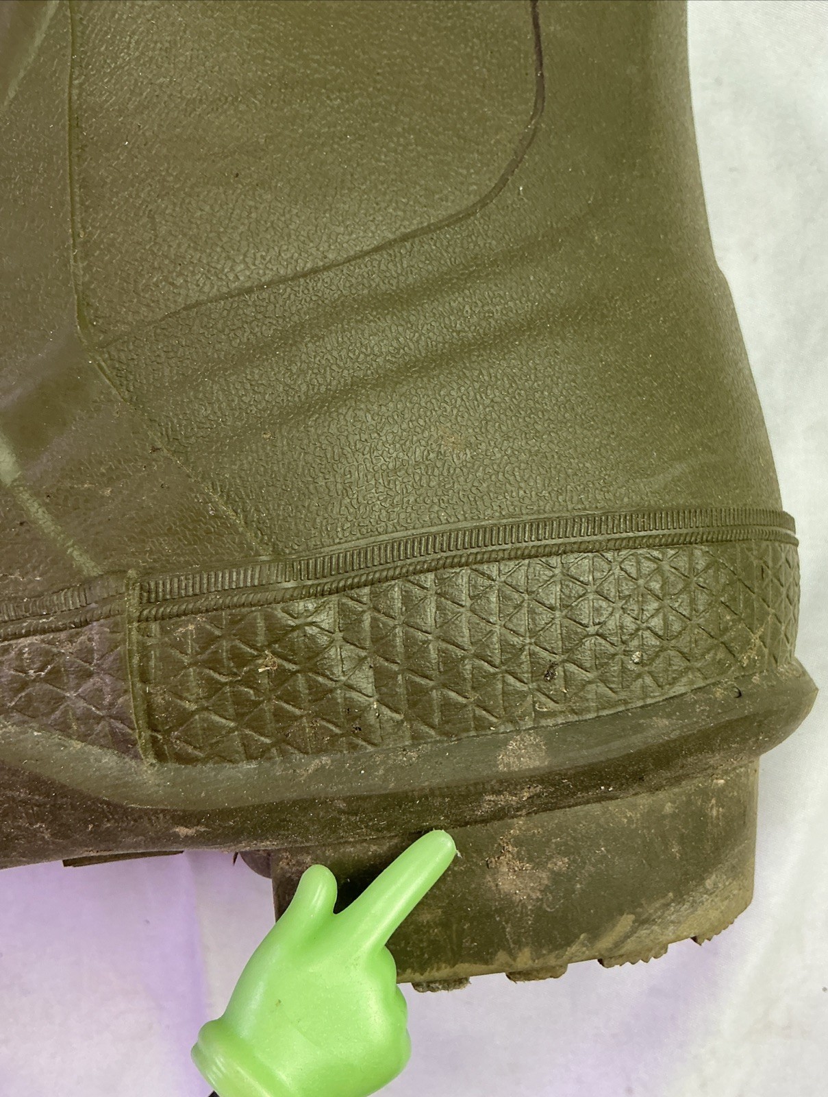 LaCrosse Men’s Grange Rubber Mud Boots-OD Green-Size: 10