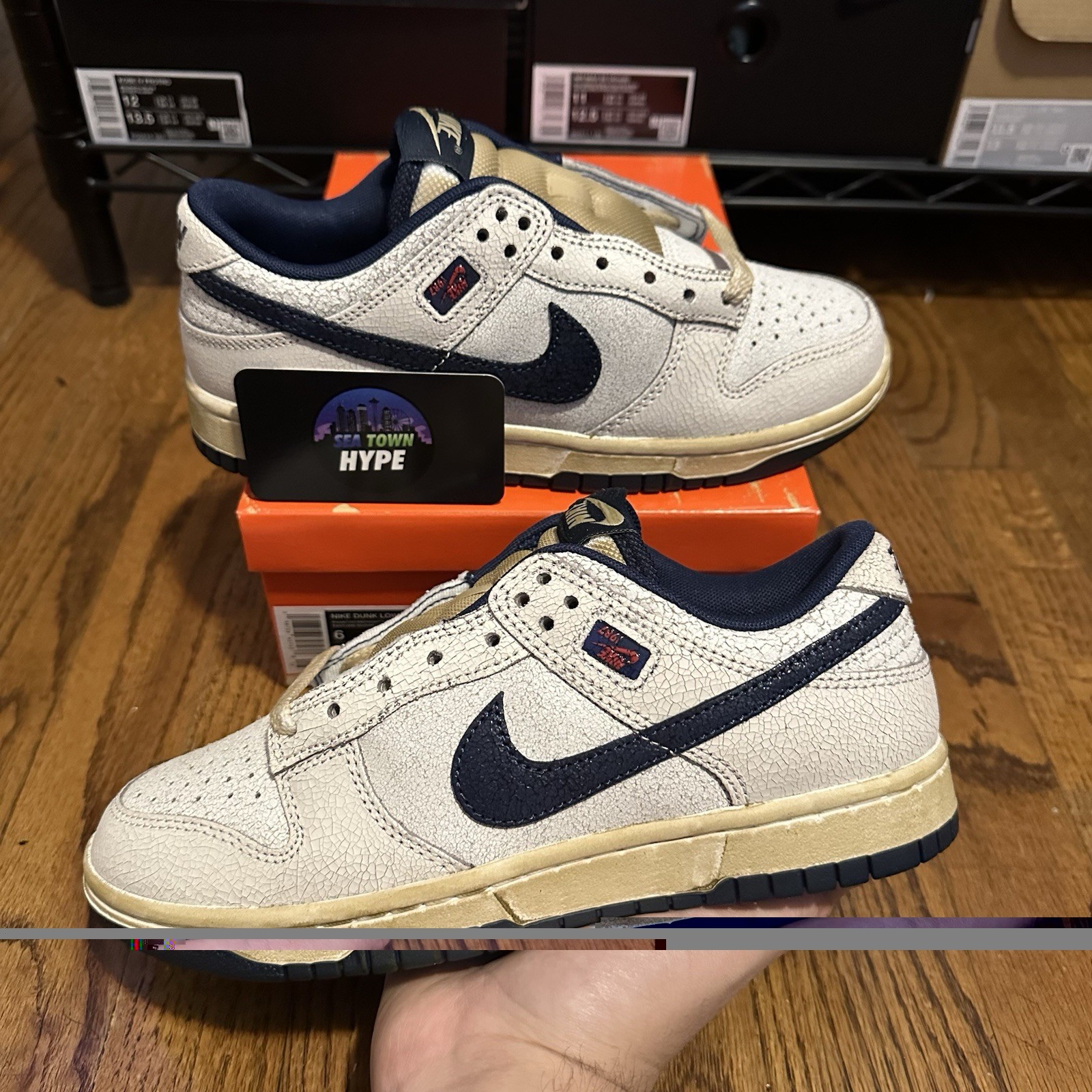 Size 6M/7.5W – Nike Dunk Low x Stranger Things ‘Phantom’ Brand New!