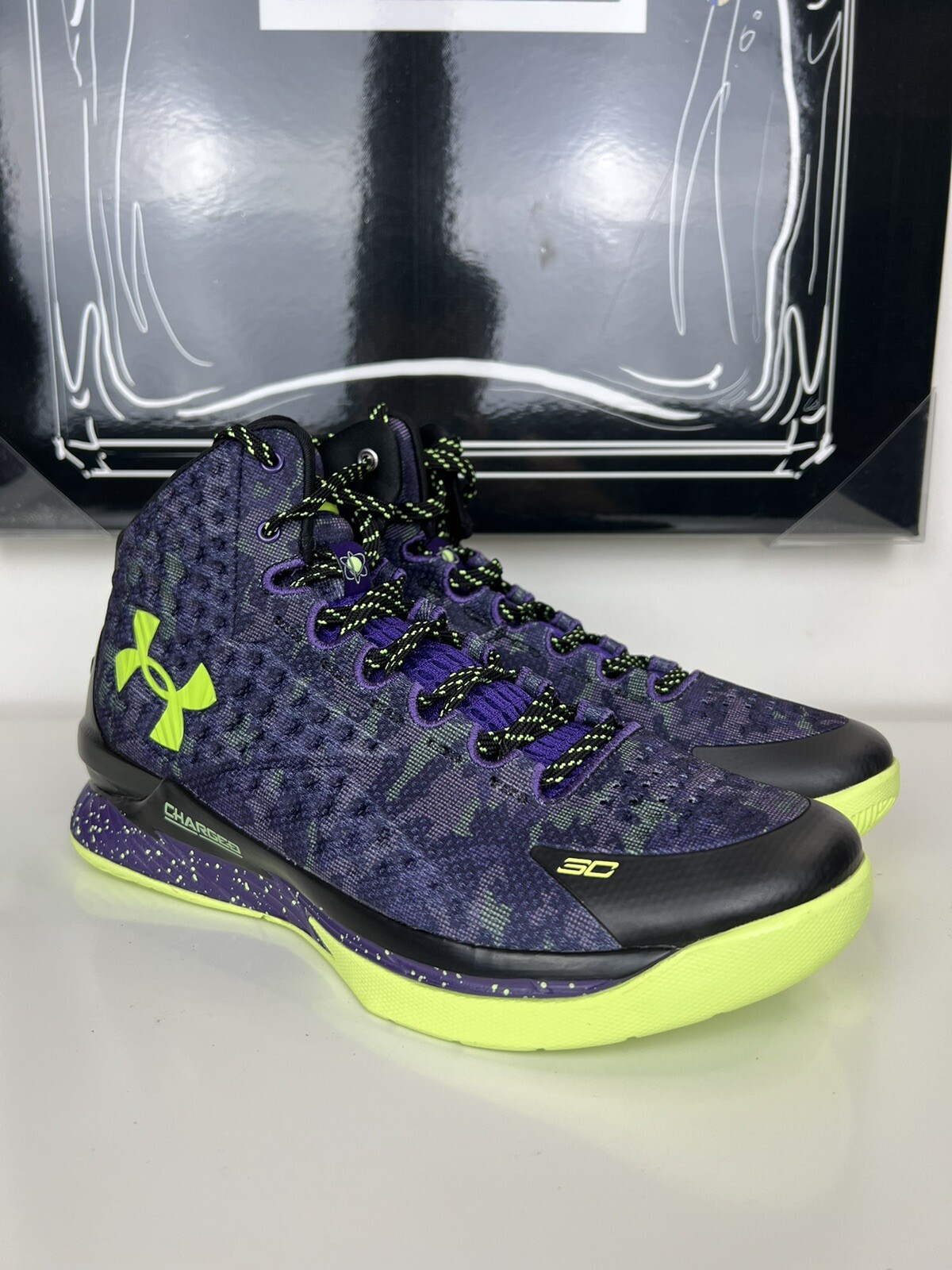 Under Armour Curry 1 “Dark Matter” MVP All Stars 3026049-001 Men’s Sz 8.5 / W 10