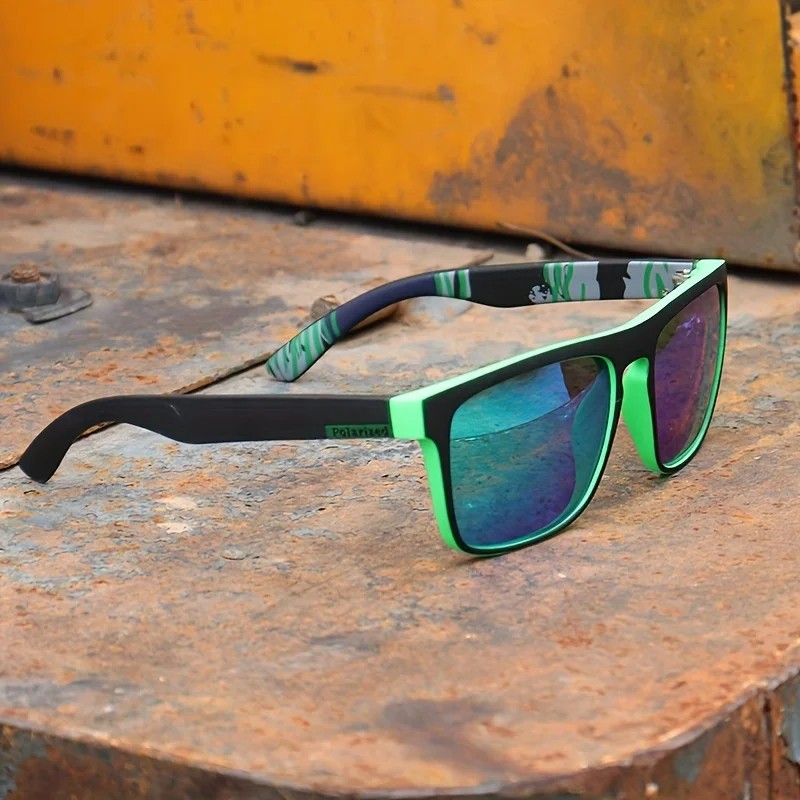 Polarized UV400 Men Sunglasses Wraparound Sports Driving Fishing Cycling Eyewear