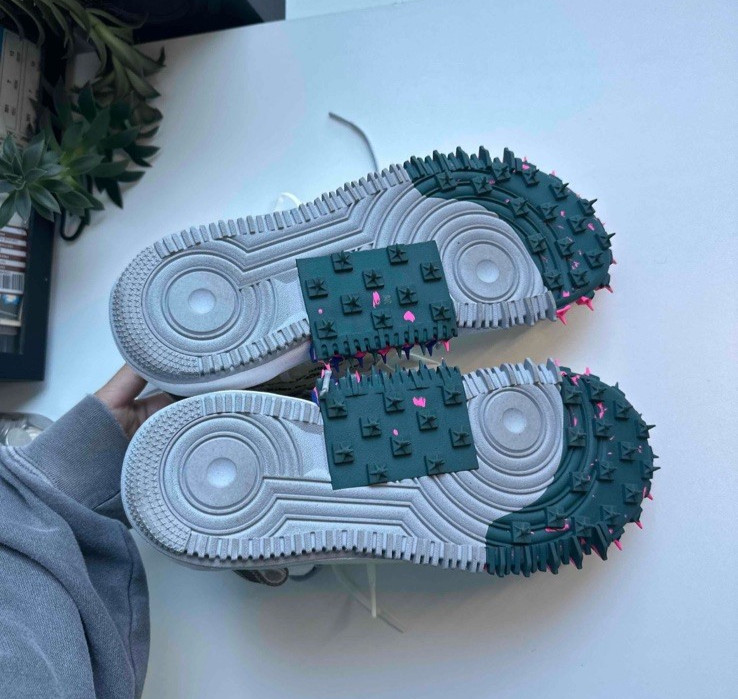 Nike x Off-White Air Force 1 Mid SP Virgil Abloh D06290 100 White Size 9.5