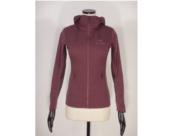 Arc’teryx Women’s ATOM SL HOODY Jacket Purple Size XXS 2XS