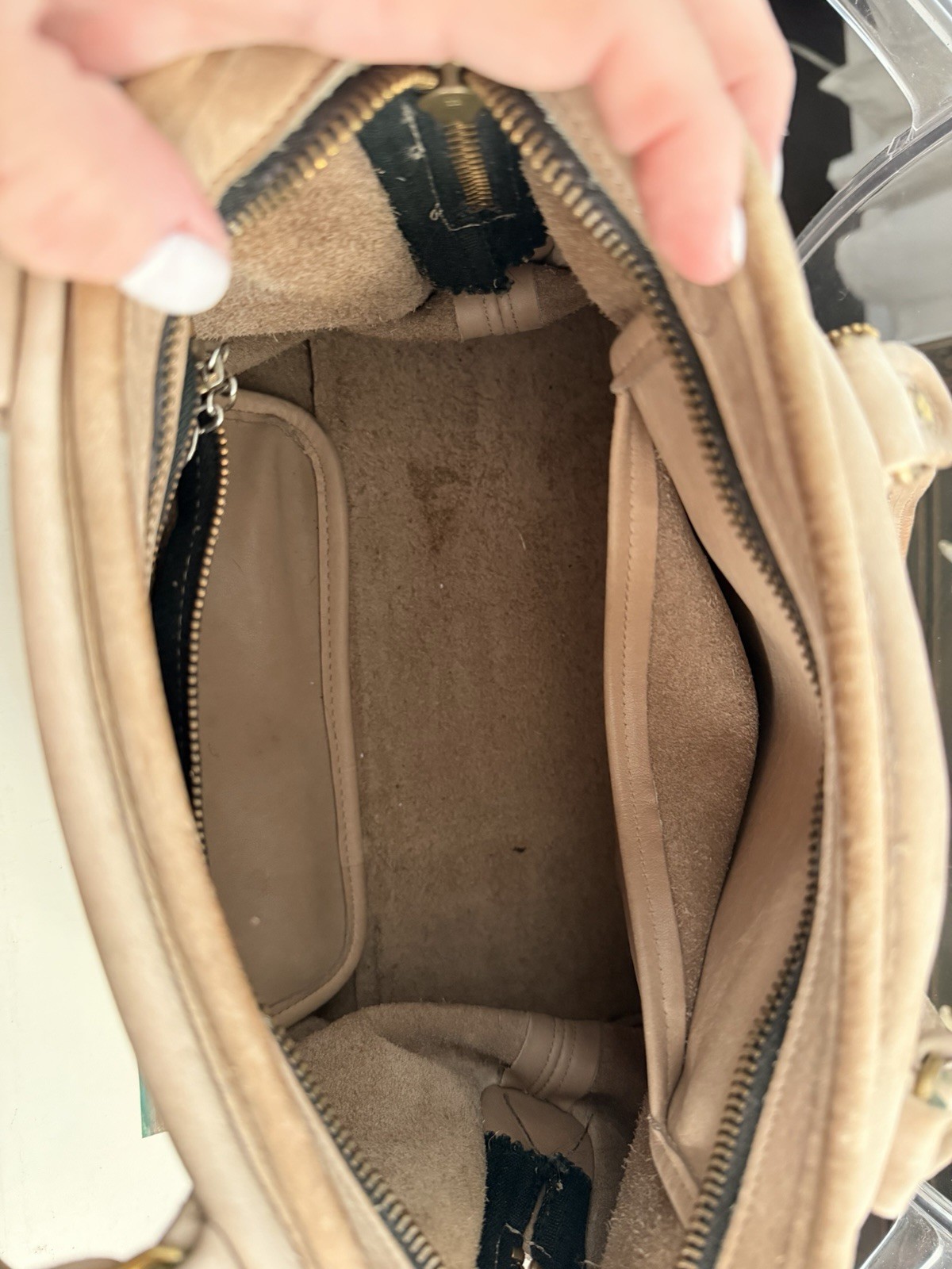Vintage COACH Madison In Putty W/ Tag