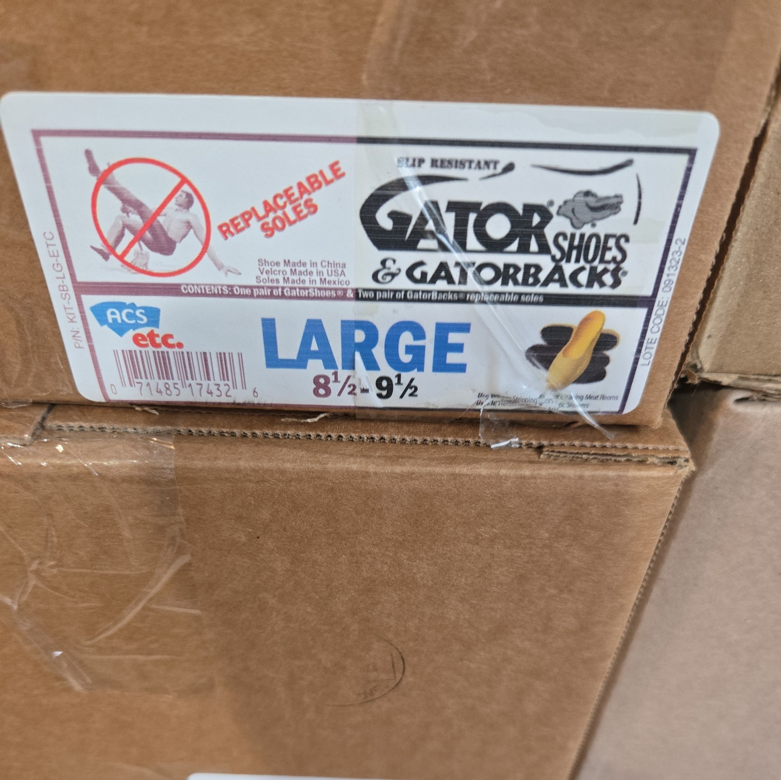 Gator Shoes & Gatorbacks® Stripping Boot Kit -M,L XL, – New -W/ Replacement Pads