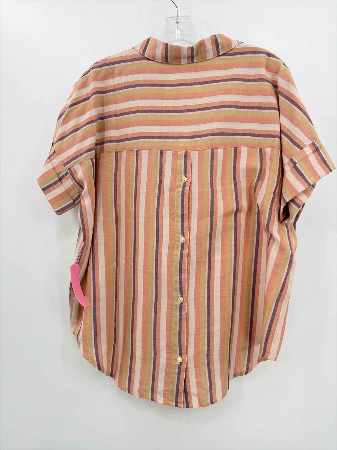 Pre-Owned Madewell Orange Size Small Blouse