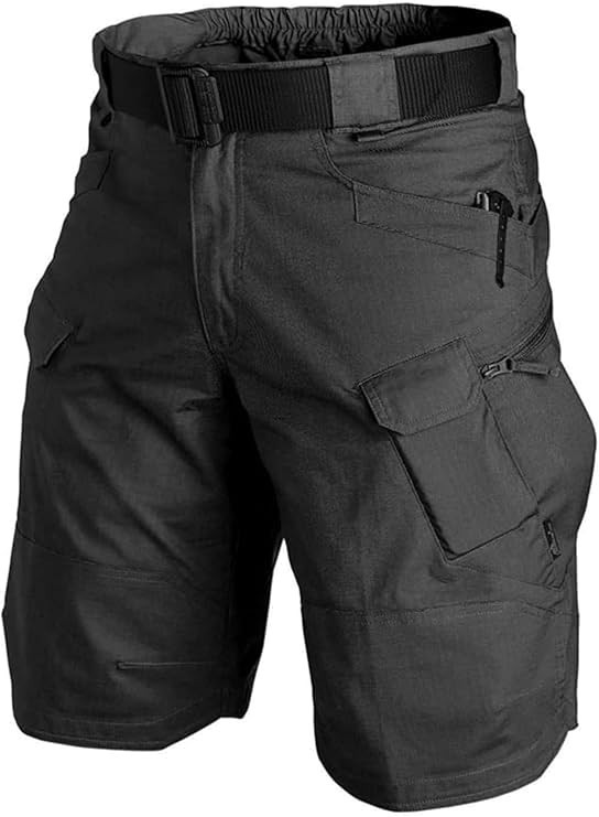 Mens Tactical Shorts Cargo Shorts Outdoor Waterproof Hiking Fishing Track Shorts