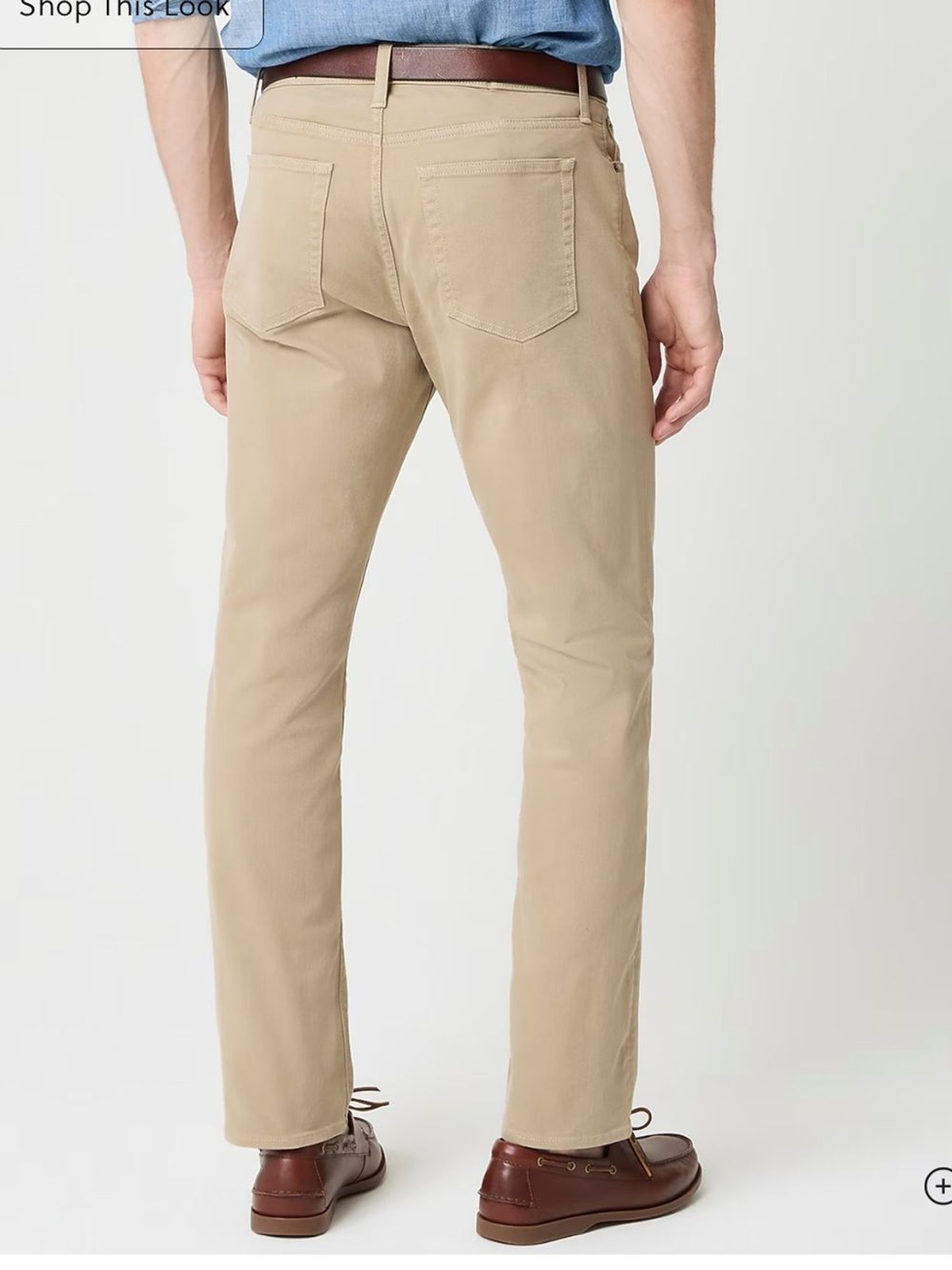 NWT J. Crew Bowery Dress Pant 34×34 Stretch Chino Khaki Slim Preppy Work Office