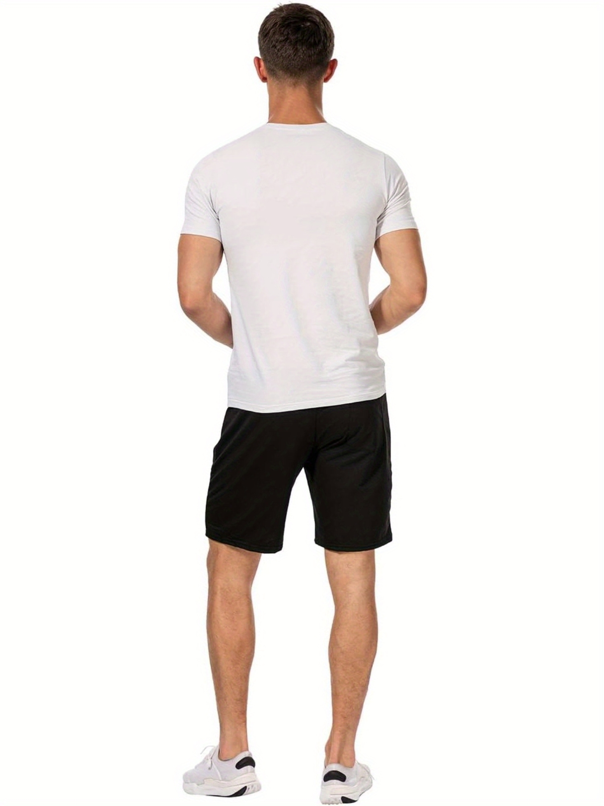 3 Pack Men Summer Casual Jogger Sweat Shorts Athletic Sports Shorts