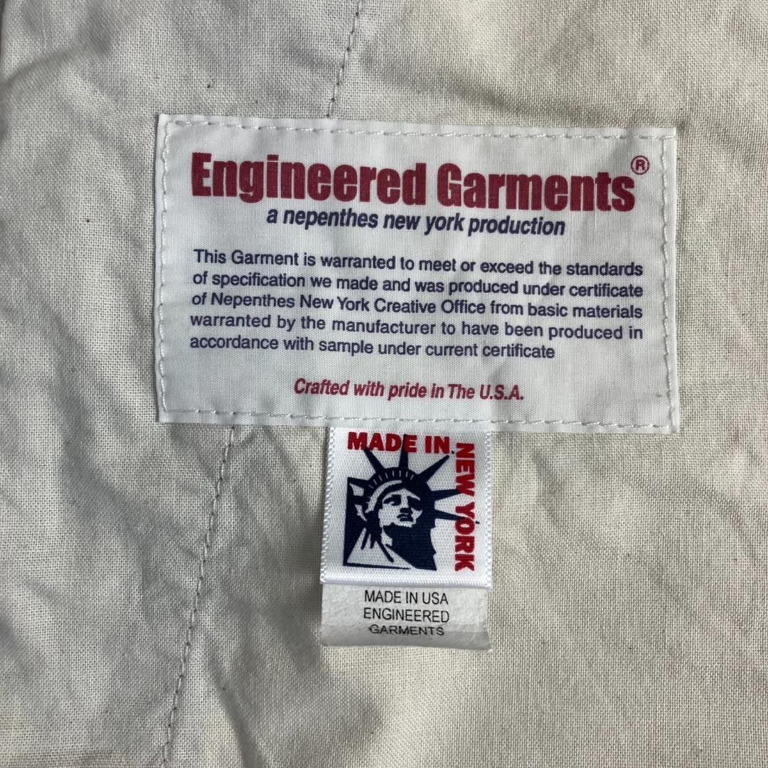 Engineered Garments Glen Check Cinch Pants 32 USA Made Cotton Check Trousers F/S