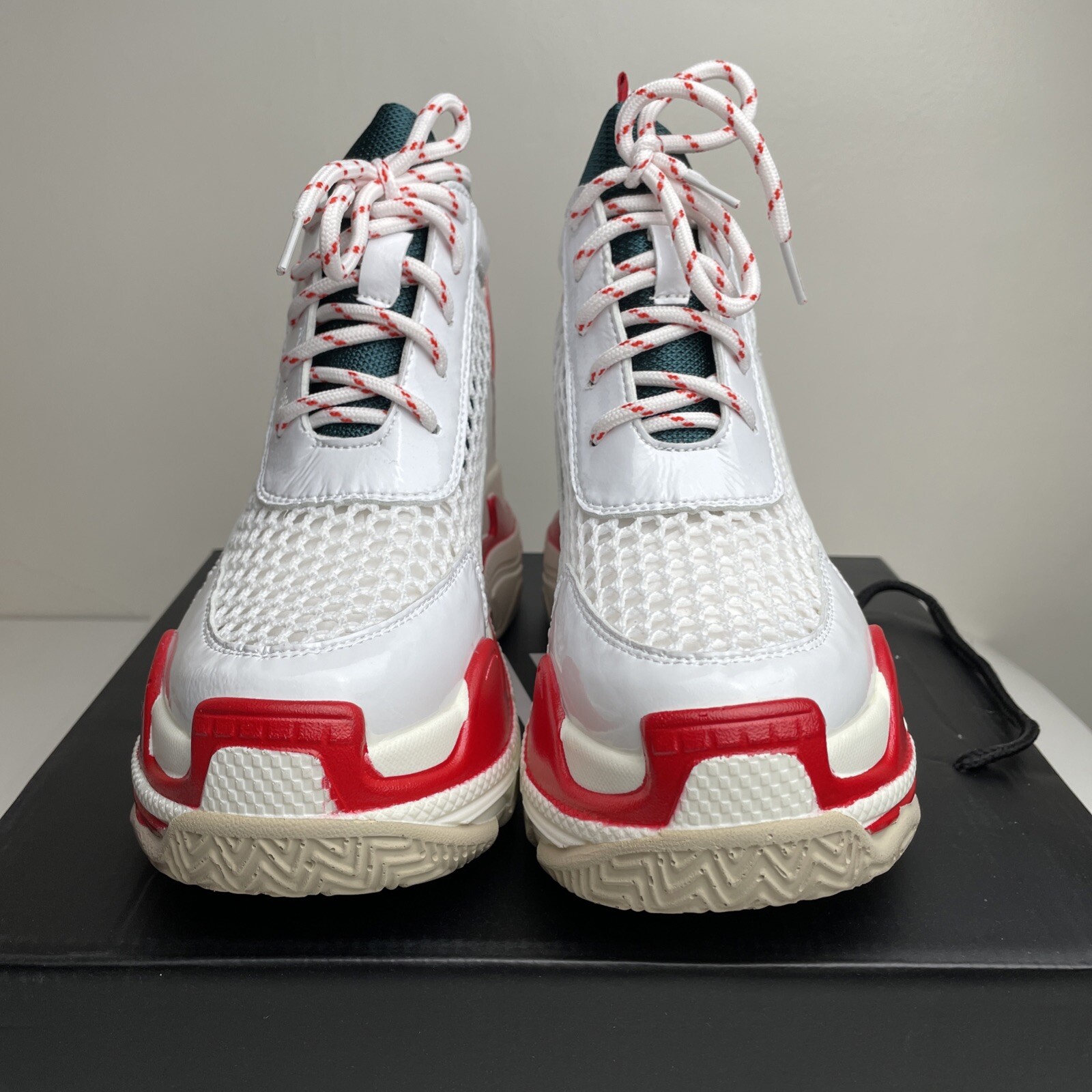 Anthony Wang Platform Sneakers CheriMoya Red SIZES 5.5-10