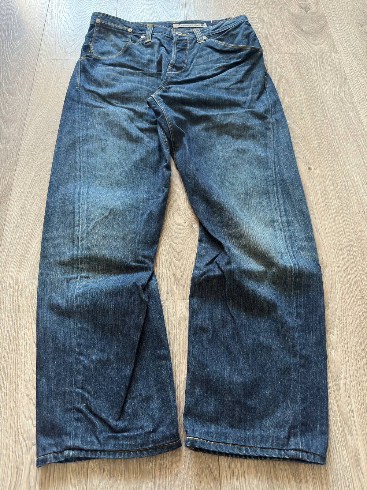 Levi’s Engineered Jeans Straight Fit Blue Color Size 32