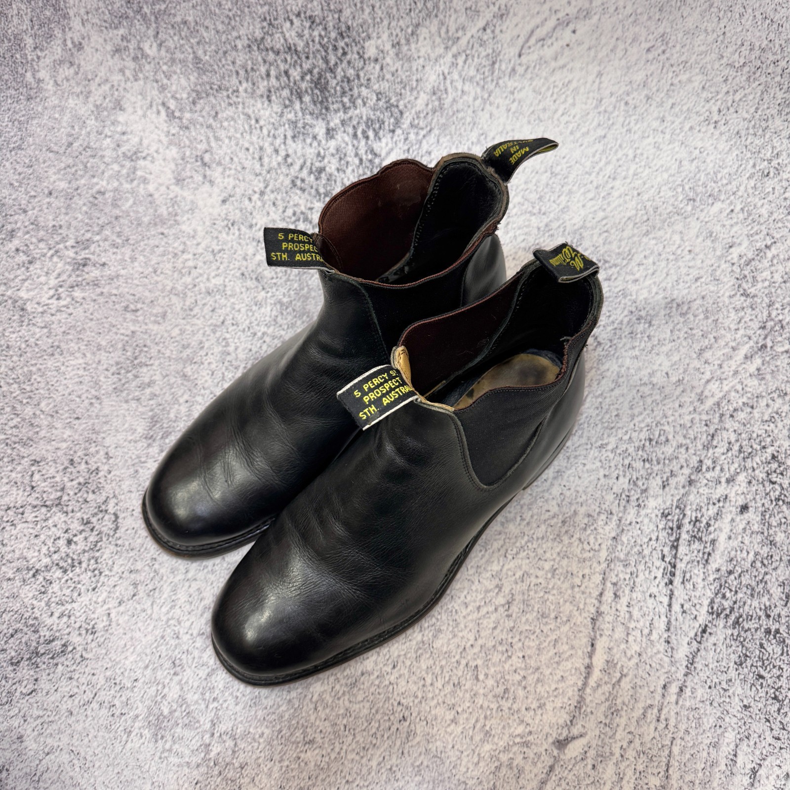 R.M. Williams Vintage Classic Leather Chelsea Boots 10.5H US11 29cm