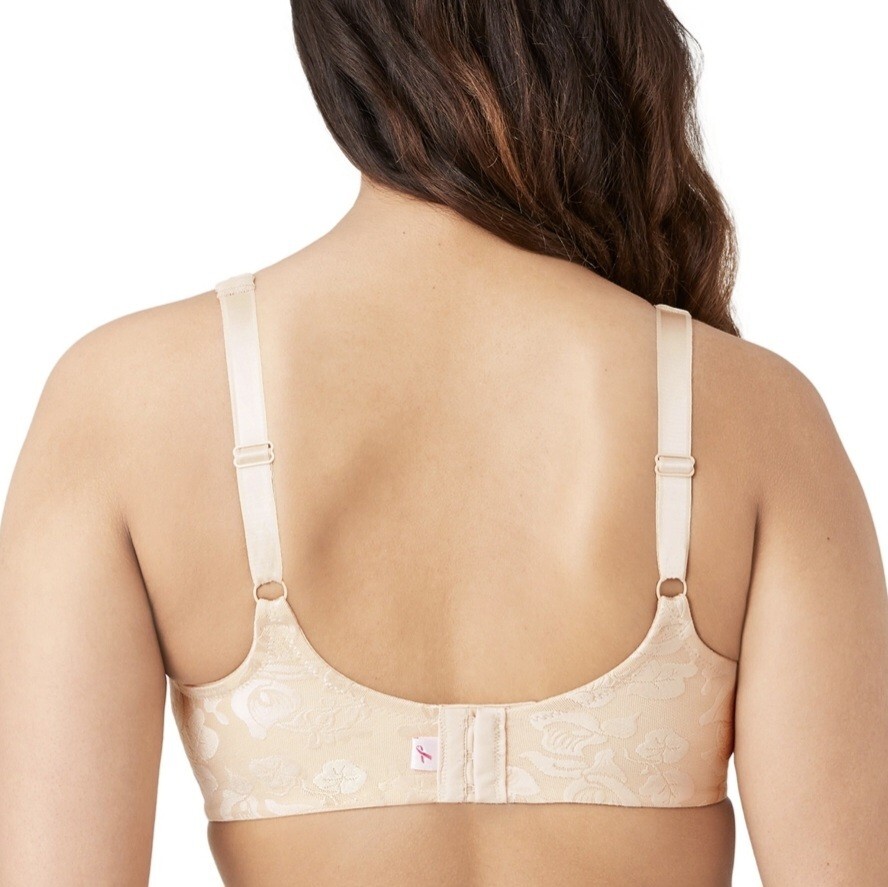 WACOAL ‘Awareness’ Full Figure Seamless Wire free Bra Sand #85276 Size 42D