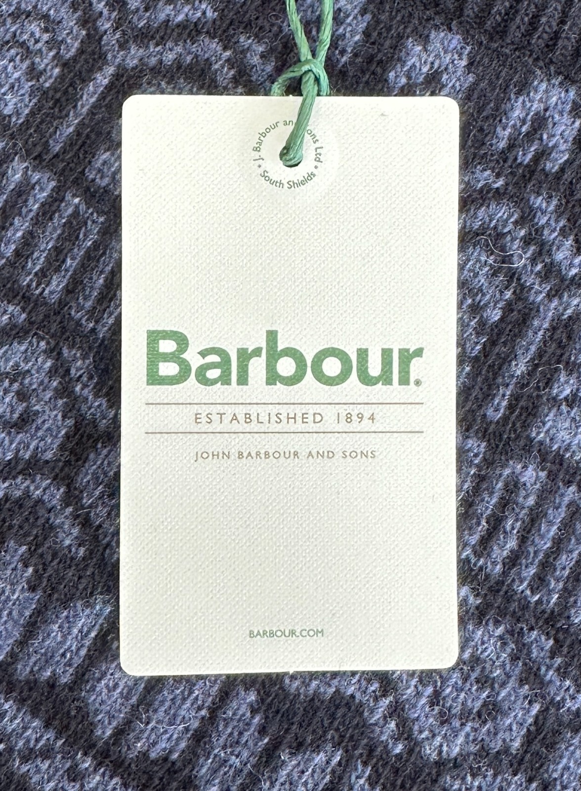 Barbour Stonebeck Fairisle Crew Neck Sweater Men’s XXL Navy MKN1579NY91 NWT