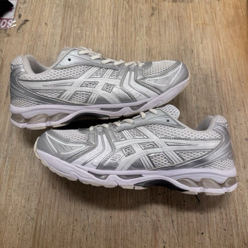 JJJJOUND X ASICS HOUND SILVER WHITE GEL KAYANO 14 (READ DESC)