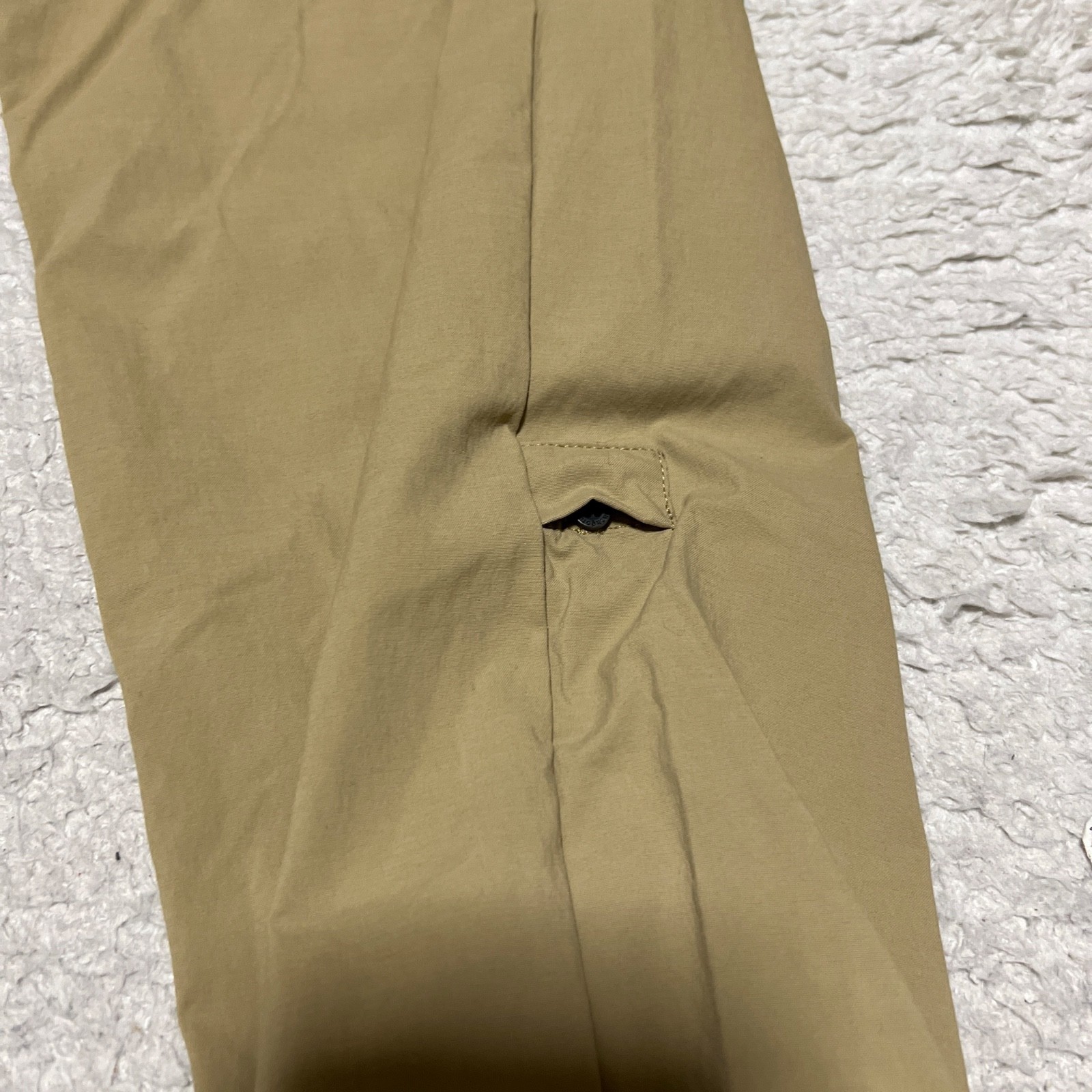 Patagonia Pants Men Size 36 Tan Quandary Stretch Outdoors Hiking Performance