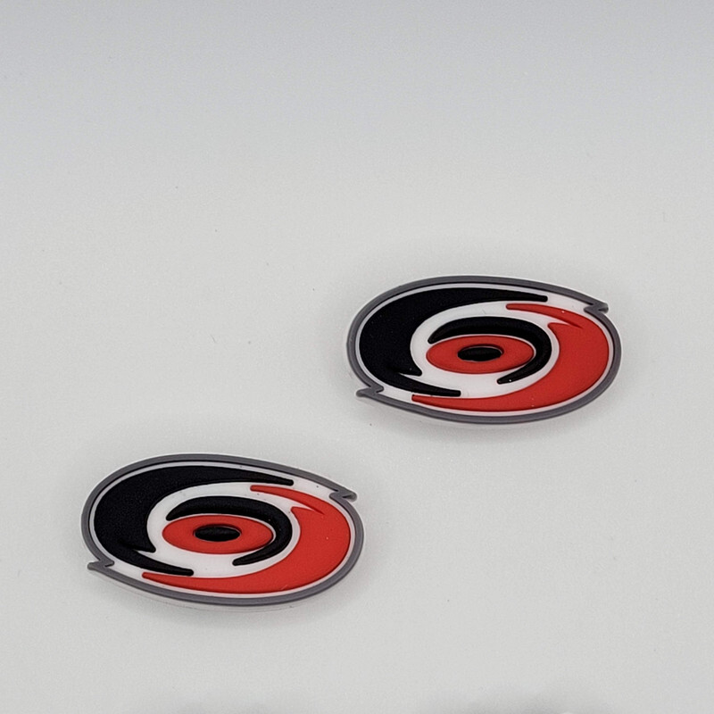 NHL Carolina Hurricanes Hockey Team For Crocs Shoe Charms Jibbitz – 2 Pieces