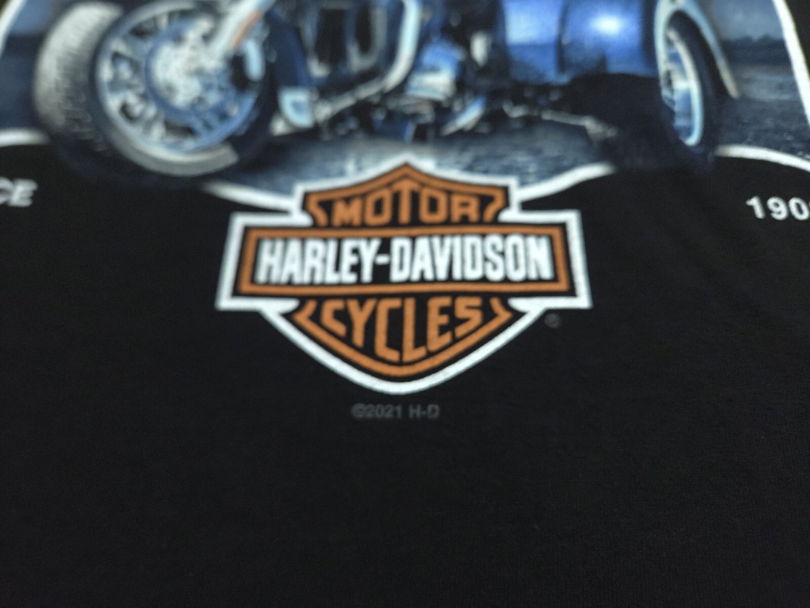 Harley Davidson Shirt Mens 2XL Black Freedom Trike Auburn MA Graphic Tee USA