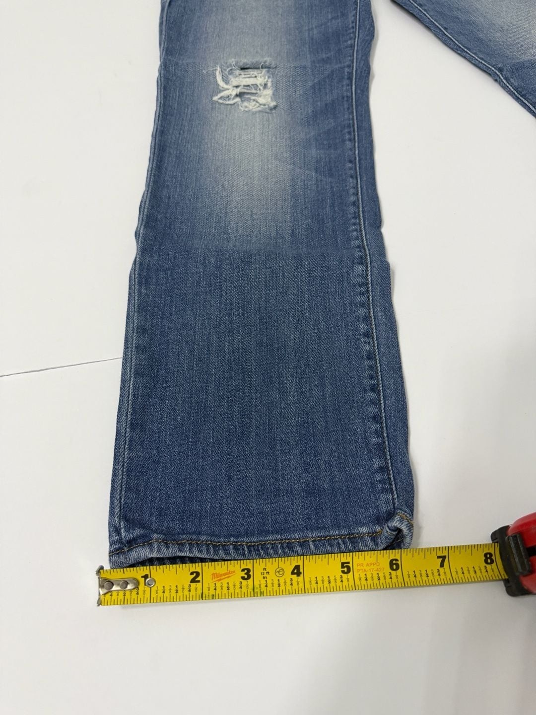 Rock & Republic Women’s Studded Distressed Medium Wash Denim Jeans