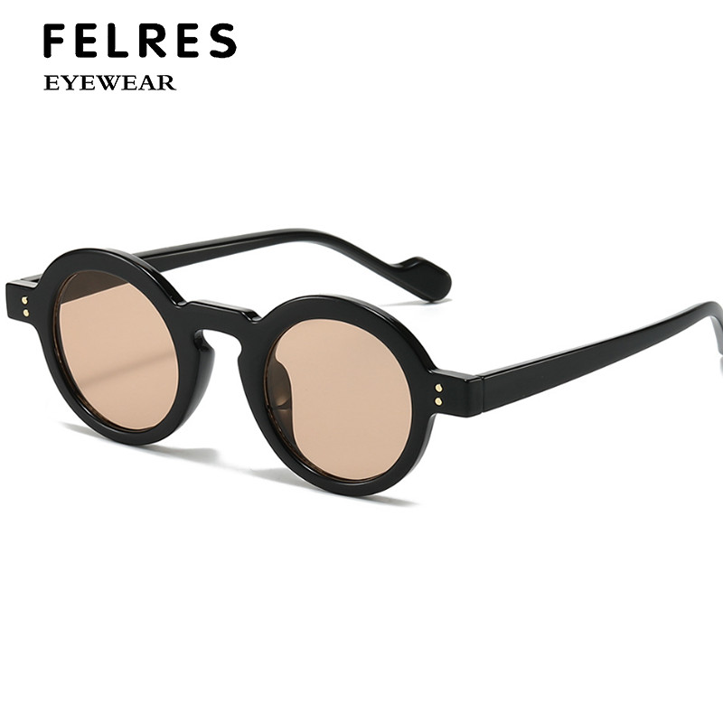 Classic Small Frame Round Sunglasses For Men Women Retro Outdoor Shade Glasses