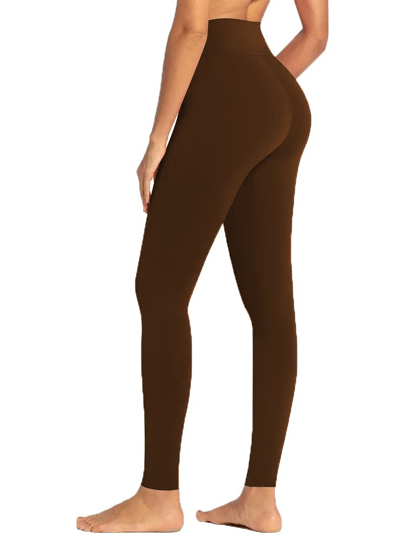 Women Winter Fleece Leggings Full Length NWT One Size