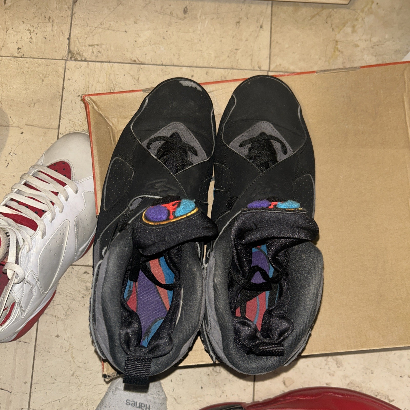 Air Jordan 8 Retro “Aqua” Size 11 – Used – No Box – Read Description