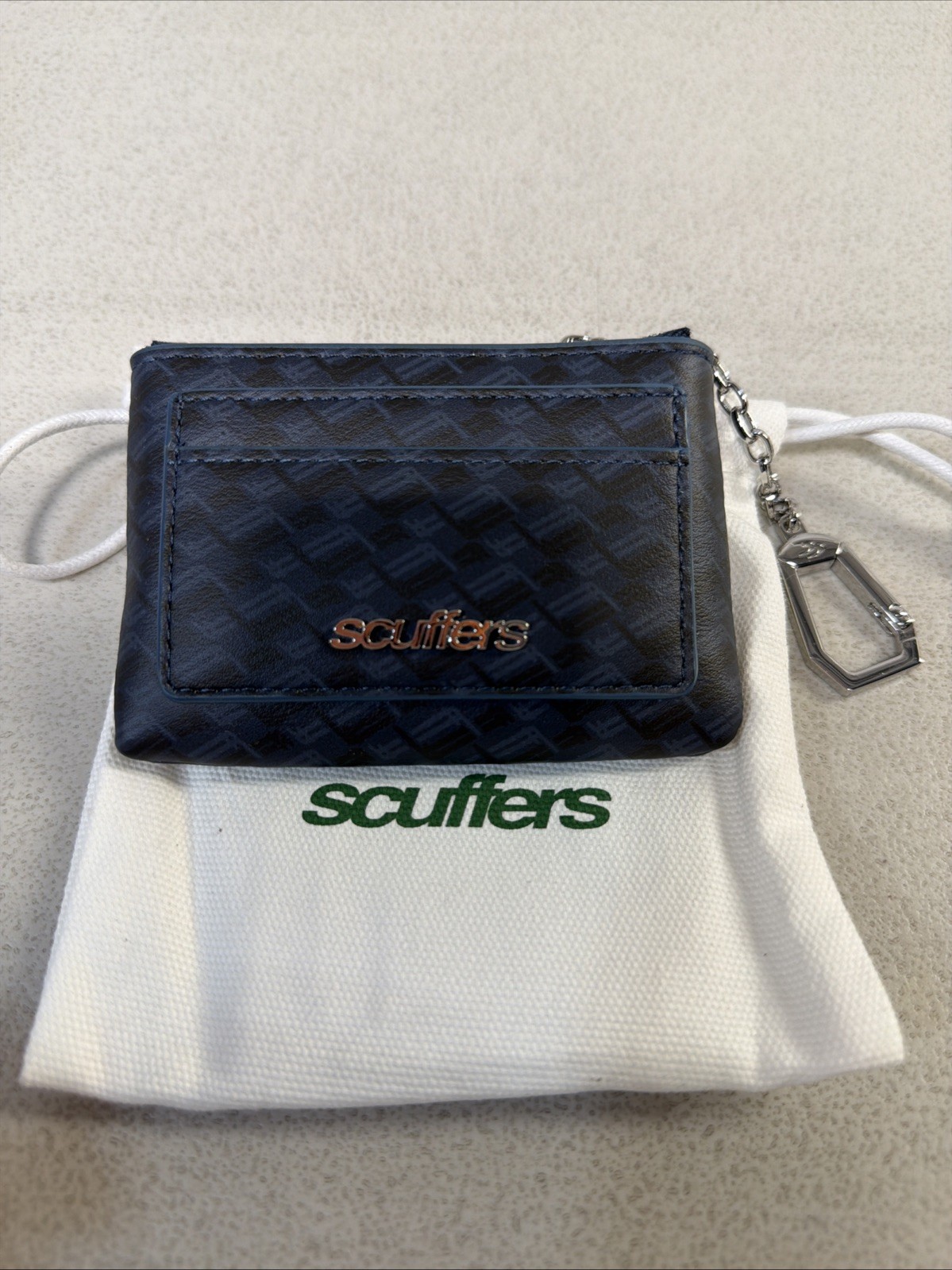 Scuffers Keychain Wallet Navy
