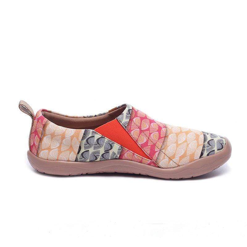 Women Size 5-12 UIN Slip On Shoes Canvas Comfortable Loafers “bodhi leaf”