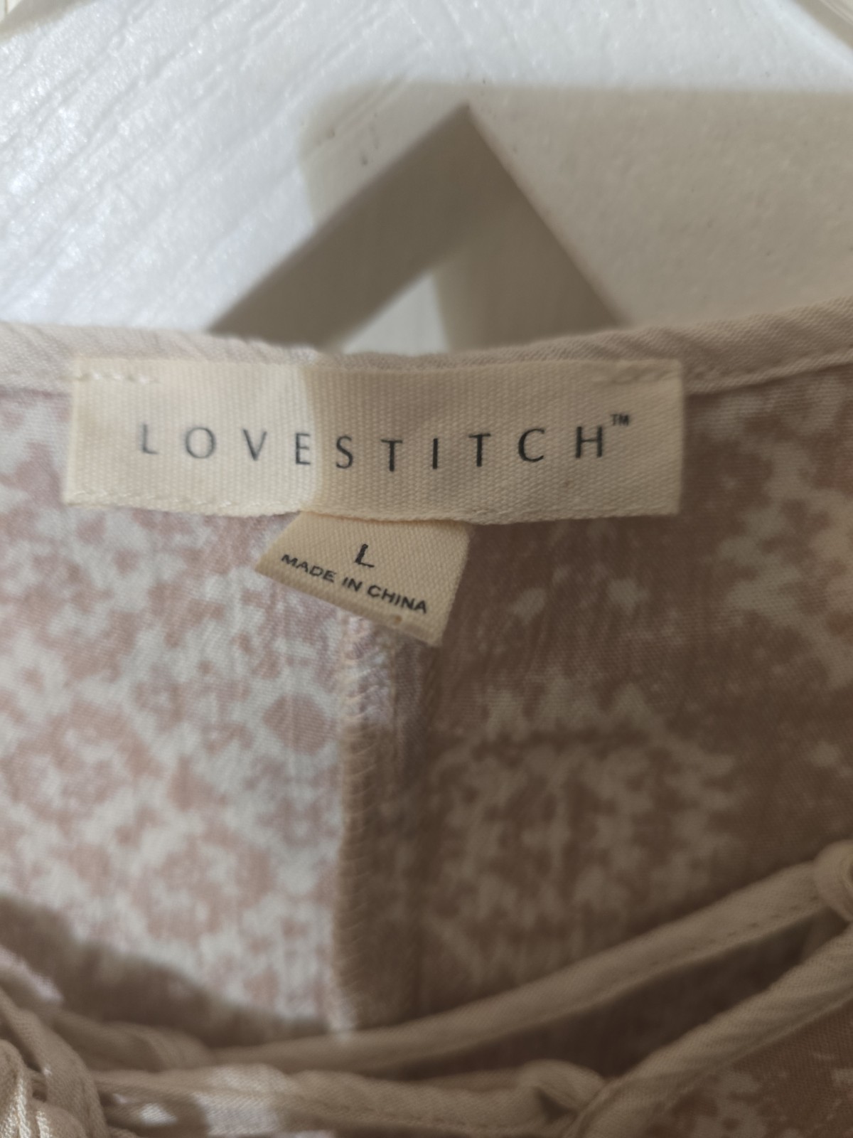 Lovestitch Womens Size Large Batwing Sleeve Top