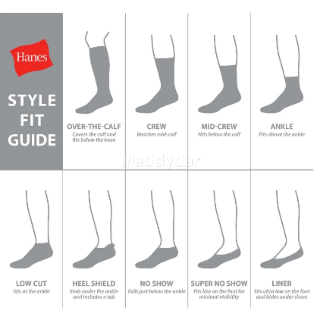 Hanes Men’S Double Tough Durability Over-The-Calf Tube Socks, 12-Pack