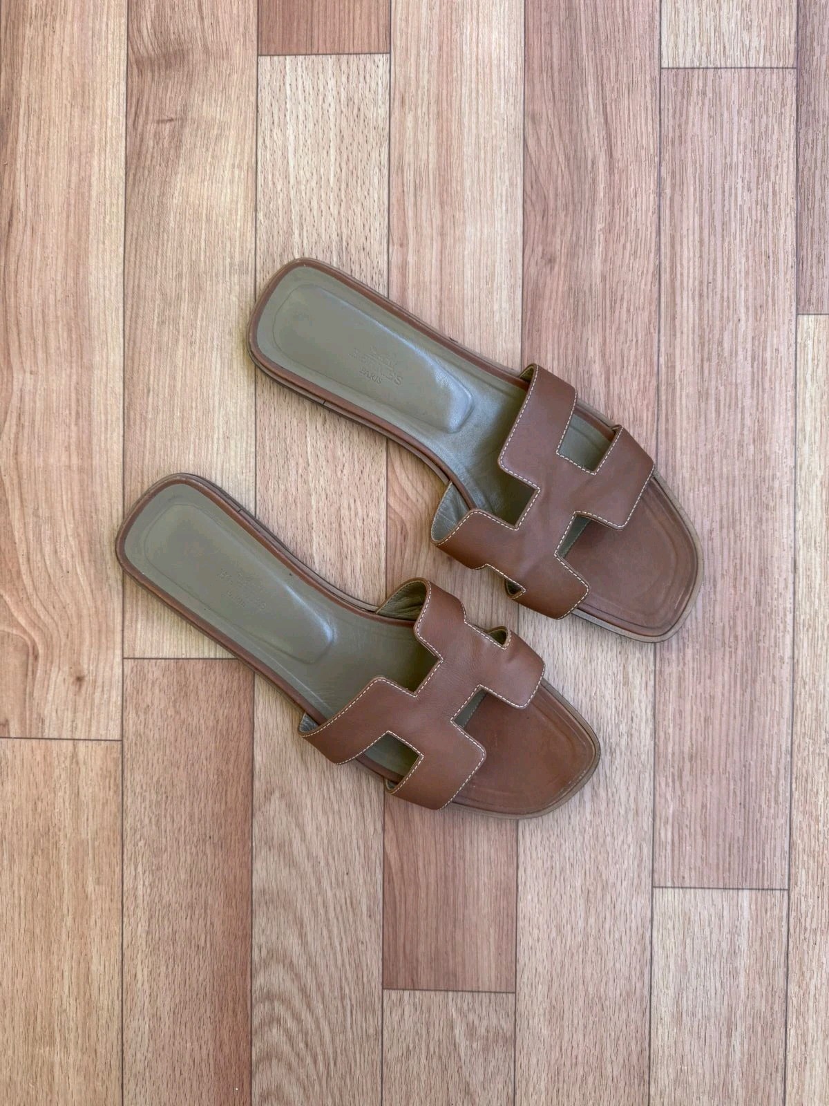 HERMES ORAN SANDALS WOMEN SIZE EU 41 , US 11 , UK 8