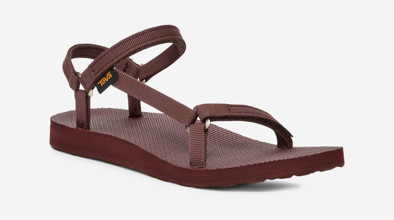 Teva Original Universal Slim Rum Raisin Sandal Women’s sizes 5-12/NIB!!!